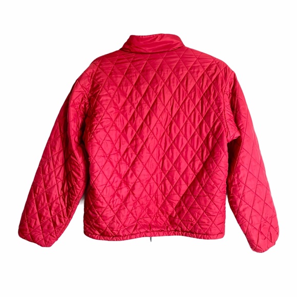 Marmot Primaloft Red Quilted Fleece Puffer Jacket - Picture 8 of 8